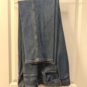 Straight leg jeans size 18